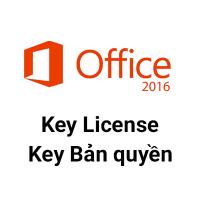 Key Microsoft Office 2016 Pro Plus 32/64 Bit bản quyền