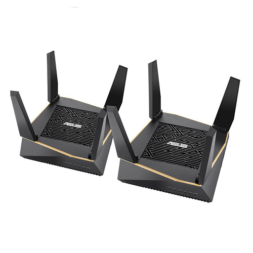 ASUS RT-AX92U (1 bộ= 2 chiếc) (AiMesh Router) Wifi AX6100  3 băng tần, Wifi 6 (802.11ax), AiMesh 360 WIFI Mesh, AiProtec