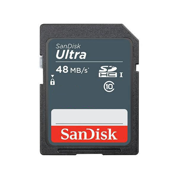 16GB Thẻ nhớ SD Sandisk SDHC Ultra, C10 UHS- 1 Read 80MB/s 