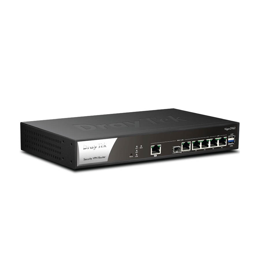 Vigor2962 2.5G High-Performance Load-Balancing Enterprise VPN  Router